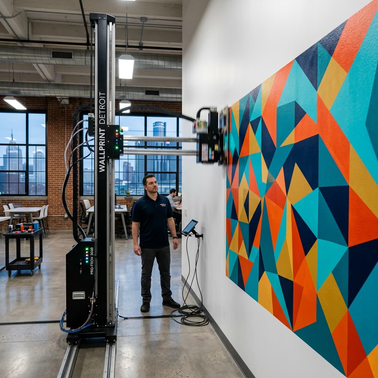 Wall printing promo — Michigan
